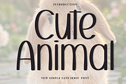 Cute Animal, a Script Font by InermediaSTUDIO (Thumbnail 1 of 8)