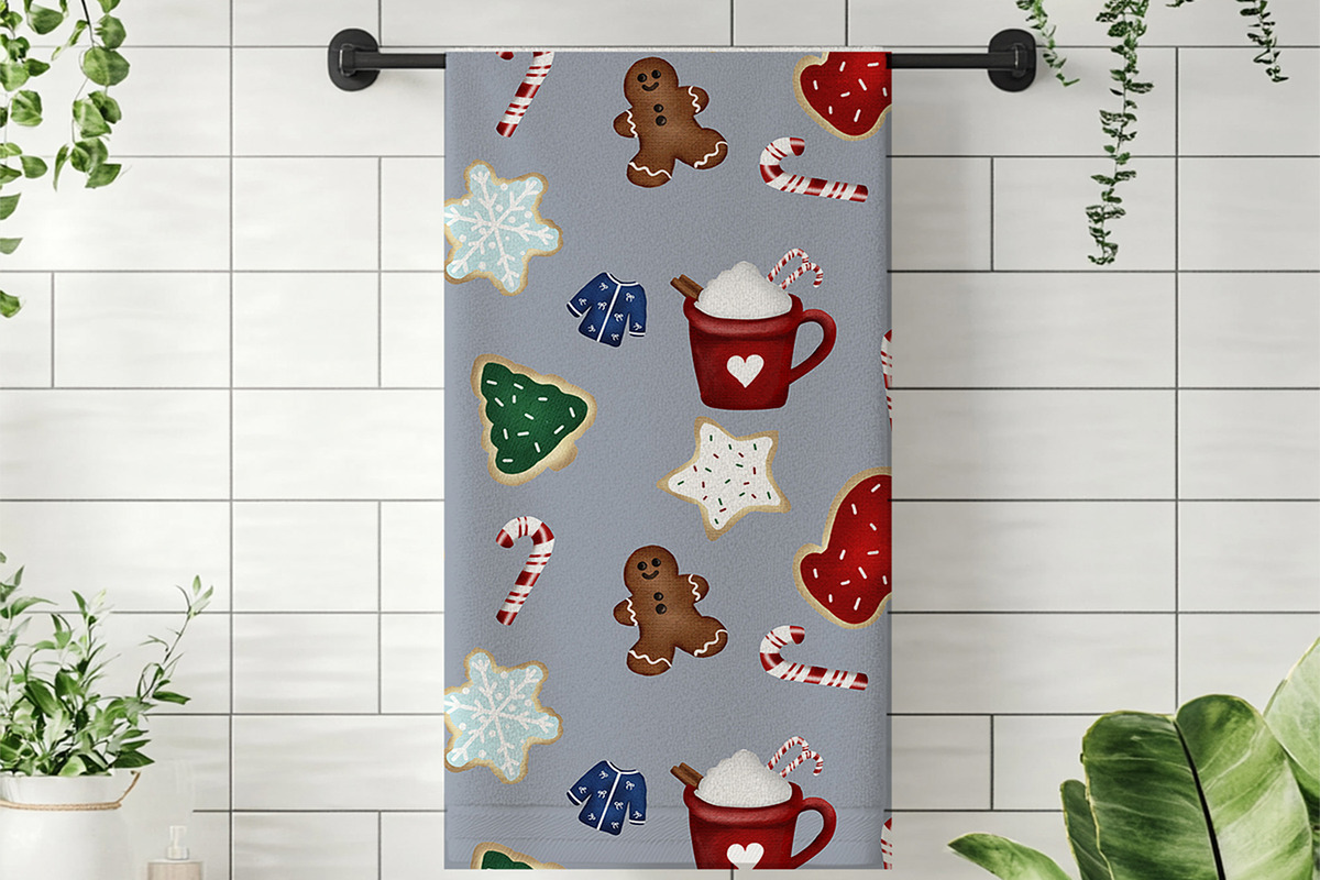 6 Christmas Seamless Patterns | png, a Graphic by Willow Paige Farms (Photo 6 of 7)