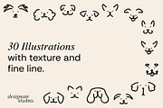 Doggys Hand Drawn Illustrations, a Decorative Illustration by ginni illustrations (Thumbnail 2 of 5)