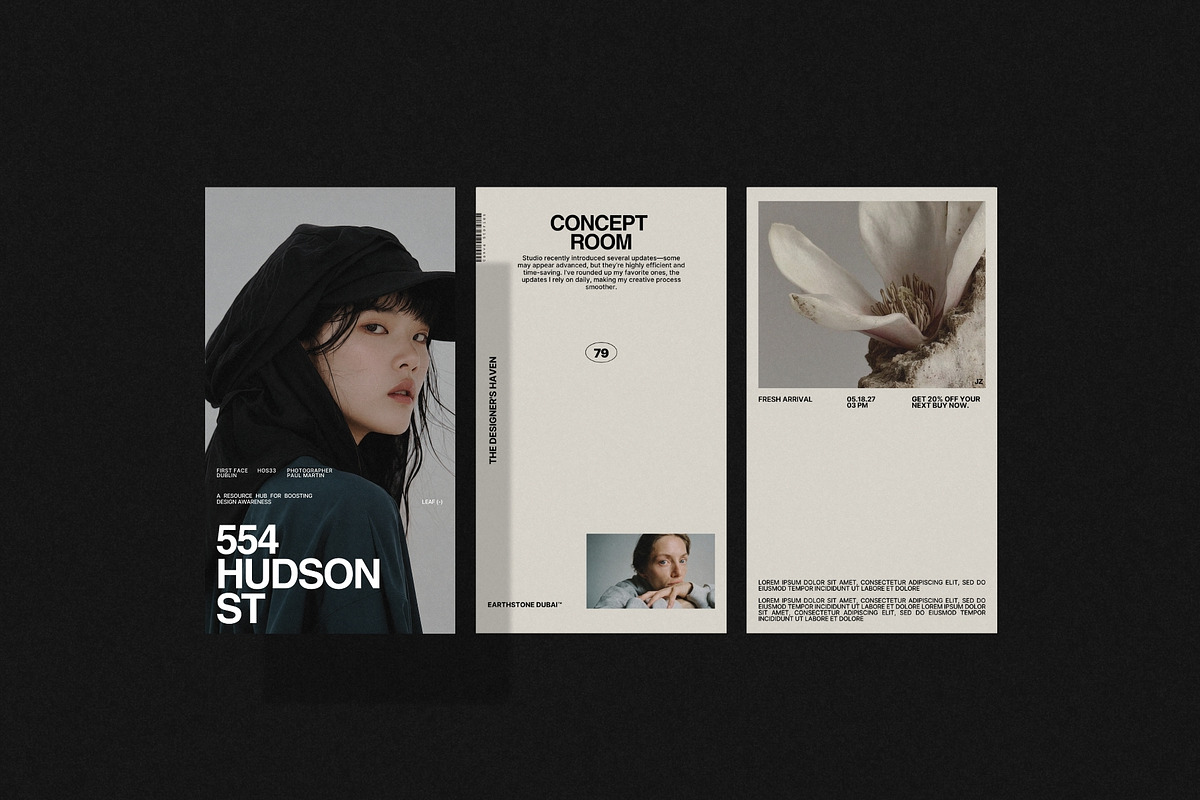 ZEVR | Instagram Post & Story (I), a Social Media Template by Crafted Pixel (Photo 4 of 10)