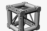 Mini Square Truss (7 PCS Modular), an Architecture 3D Model by akerStudio (Thumbnail 11 of 24)