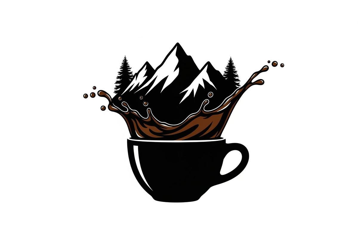 Mountain Coffee Cup Design Bundle, an Illustration by yasushie (Photo 22 of 31)