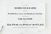 Hola Bisou font handlettered ink, a Font by By Lef (Thumbnail 4 of 15)