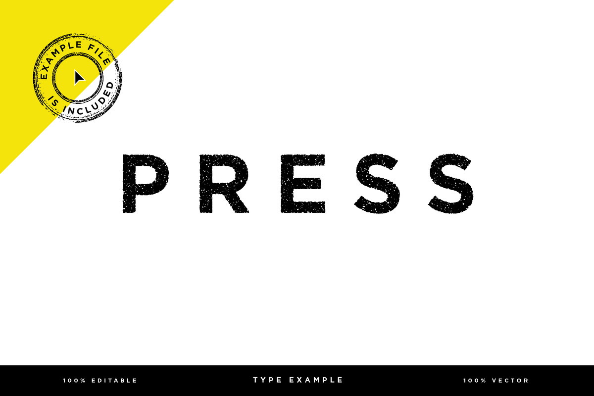 Hard Pressed Vector Texture preview 6