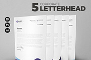 Letterhead, a Stationery Template by Design'sTRIBE (Thumbnail 1 of 6)