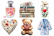 Boho Valentine’s Day Clipart, an Illustration by Daily.Designs (Thumbnail 4 of 8)