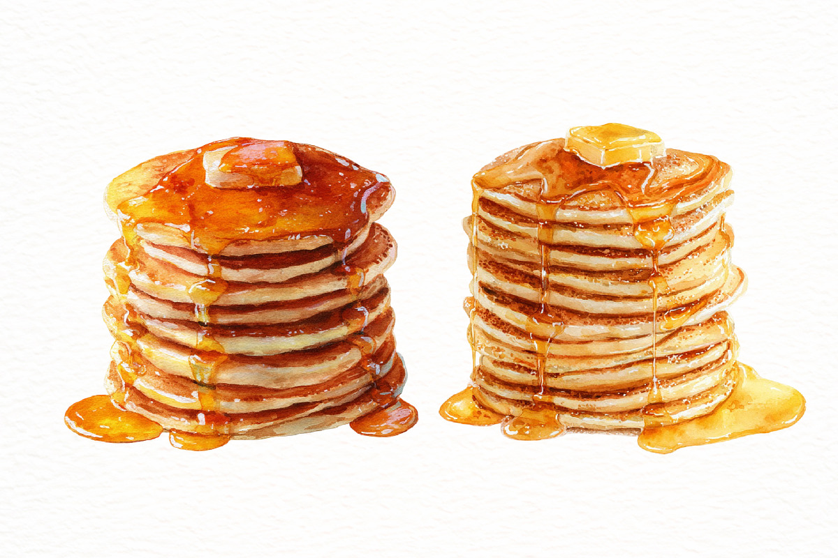 Watercolor Spring Food Clipart, an Illustration by Designworld (Photo 4 of 6)