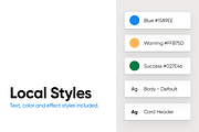 Figma Salesforce Component Library, an UI Kit Template by Axure Themes (Thumbnail 2 of 6)