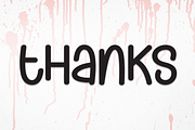 Haunted Drips | Script Font, a Script Font by Scratchones (Thumbnail 8 of 8)