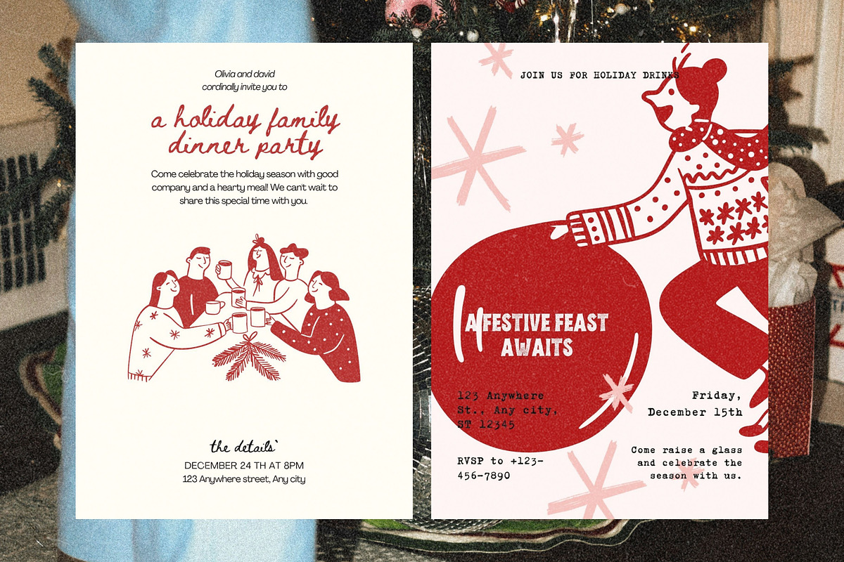 Christmas Series BUNDLE: All 5 in 1, a Seasonal Illustration by Veyla (Photo 71 of 72)
