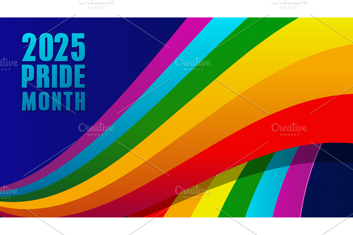 Pride banner design concept., an Illustration by JeanBet