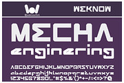 android robot font, a Font by weknow (Thumbnail 5 of 5)