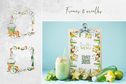Green detox smoothies, a Food Illustration by MsFlaffy (Thumbnail 9 of 15)