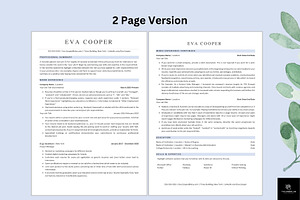 Functional Skills Based CV Template