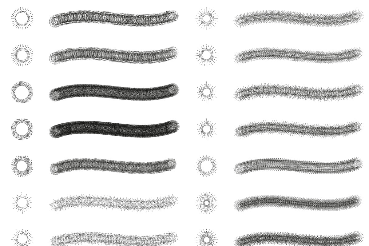 AI Mixed Scatter Brushes Bundle, a Brush Add-On by 103cia (Photo 3 of 4)