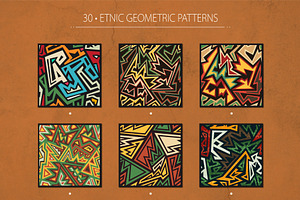 Etnic Geometric Patterns