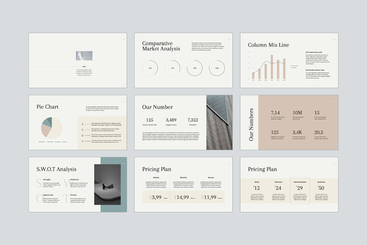 CHICLES | Minimalist Presentation, a Presentation Template by Mildri Studio (Photo 8 of 14)