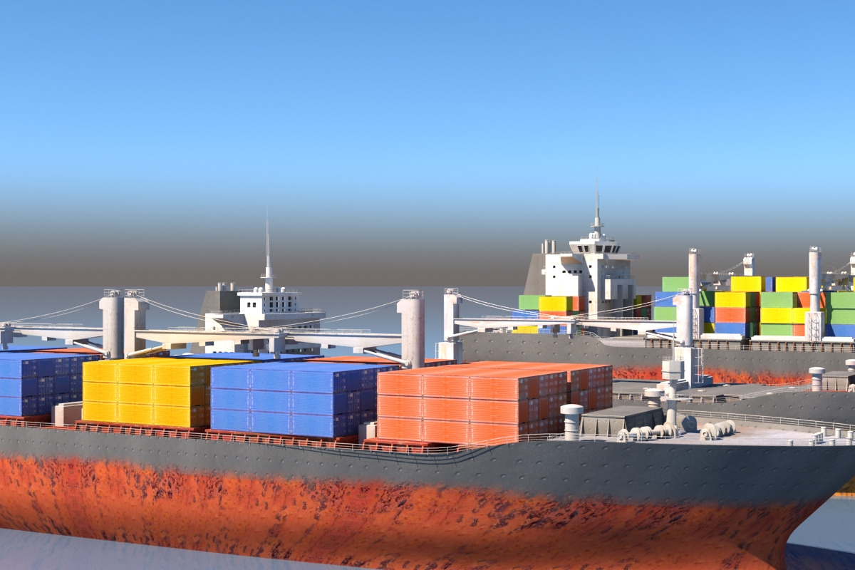 Cargo Vessel Collection, a Cars & Vehicle 3D Model by Giimann (Photo 3 of 6)
