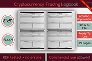 Cryptocurrency Trading Logbook • KDP, a Templates & Theme by HyeRi (Thumbnail 1 of 5)