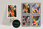 103.Abstract Foliage, a Background Graphic by Vibrand Studio (Thumbnail 6 of 9)