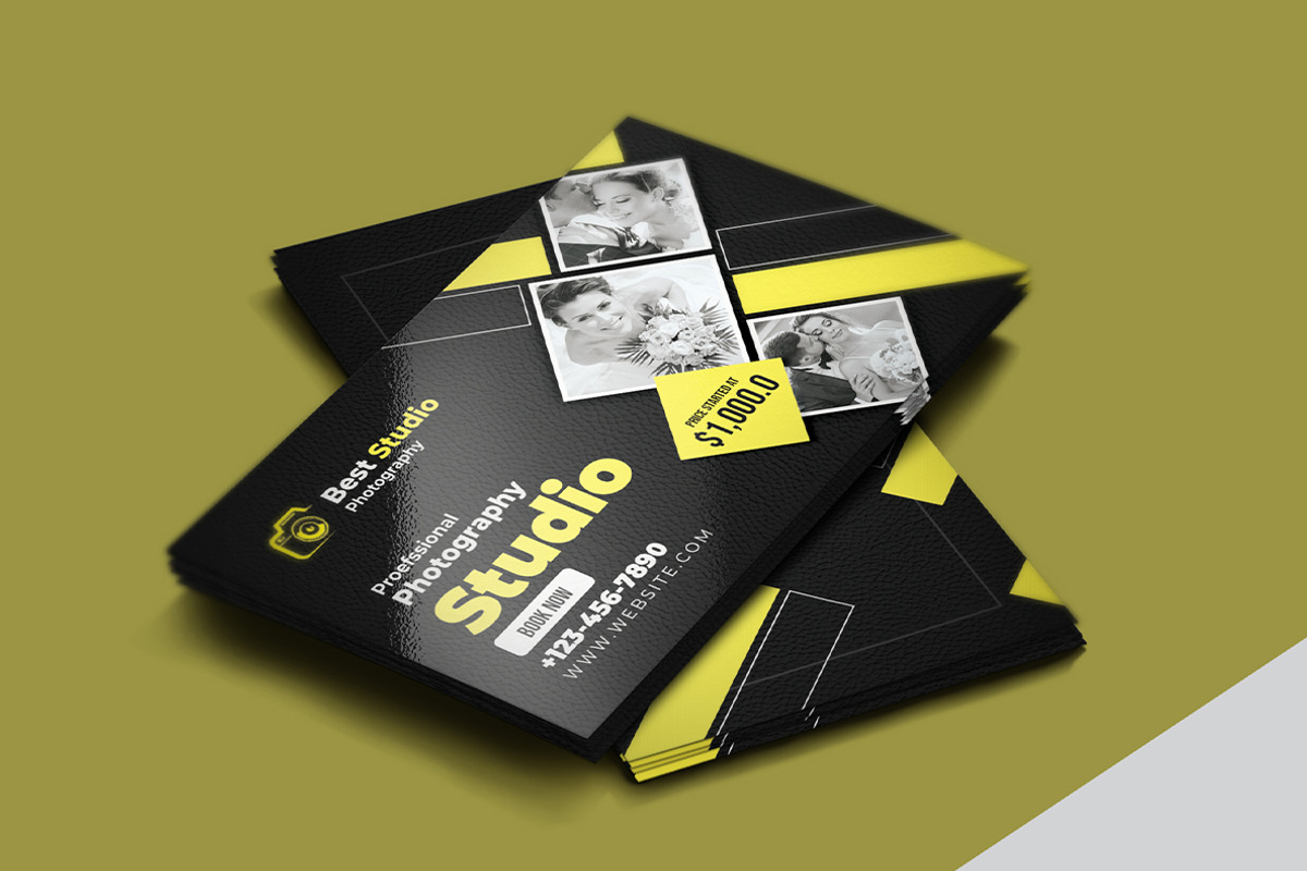 Photography Business Card, a Business Card Template by AfzaalGraphics (Photo 2 of 3)