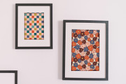 Retro patterns set, a Pattern Graphic by Paper Cherry (Thumbnail 10 of 13)