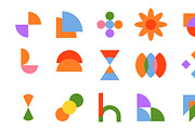 abstract shapes collection, a Decorative Illustration by nicollr's store (Thumbnail 2 of 2)