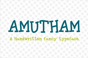 Amutham Typeface