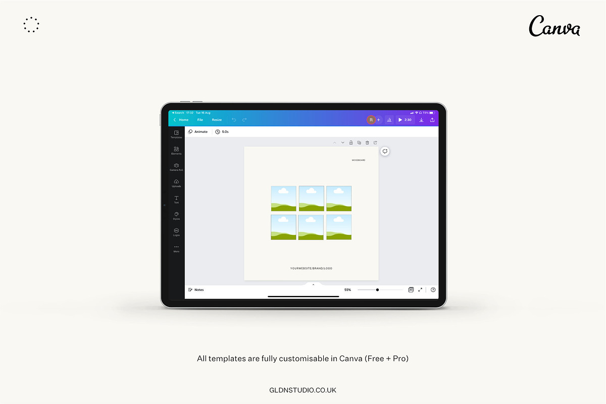 Minimal Canva Templates, a Social Media Template by GLDN Studio (Photo 6 of 8)