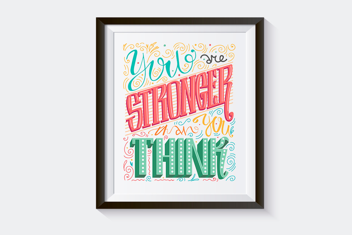 Inspirational and motivation poster, a Decorative Illustration by mikka_kika