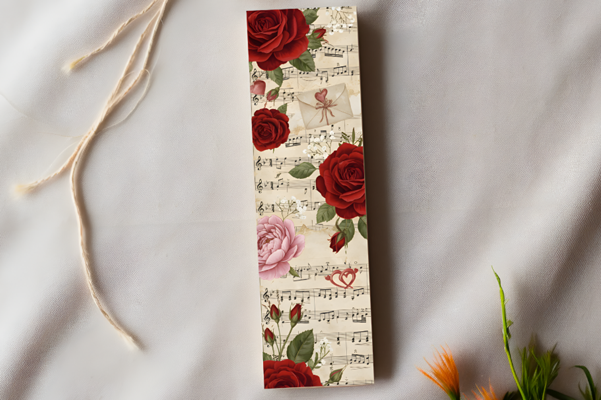 Valentine Bookmarks Png Bundle, a Graphic by Markicha Art (Photo 7 of 10)