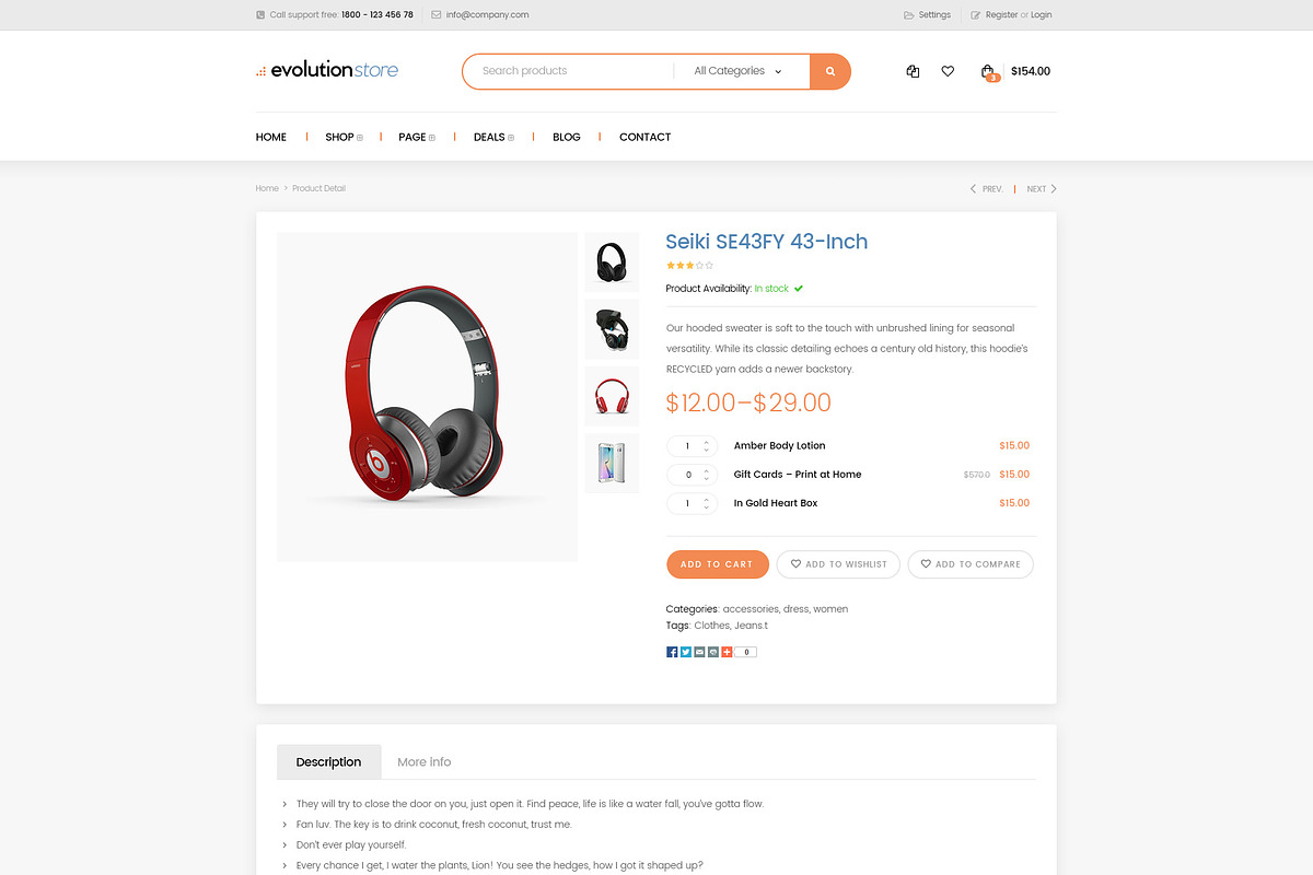 Evolution - Magento 2 Theme- 18 Demo, a Websites & App Template by Puzzthemes (Photo 10 of 12)