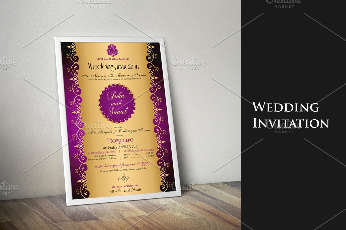 Invitation Card, an Invitation Template by Designs Basket (Photo 2 of 7)