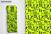 Rap Music Seamless Patterns, a Pattern Graphic by 3Y_Design (Thumbnail 5 of 6)