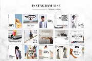 Bee Fashion Social Media Pack, a Social Media Template by Milos Knezevic (Thumbnail 3 of 6)