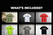 T-shirt Mock up Bundle, a Shirt Mockup by Lostkids (Thumbnail 4 of 4)