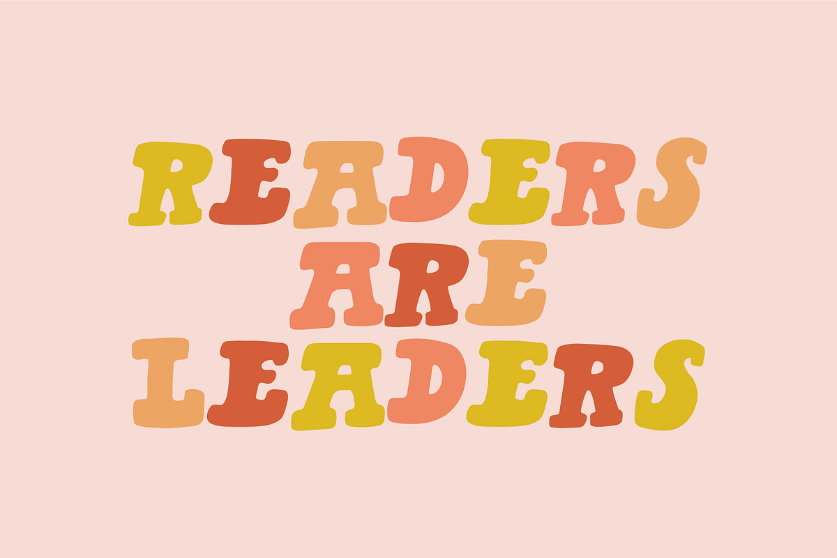 Gigi May • Kids' Bubble Serif Font, a Serif Font by Becky Simpson (Photo 5 of 15)