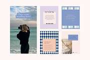 Velvet Sky Instagram Bundle, a Design Template by studiobrut.be (Thumbnail 3 of 4)