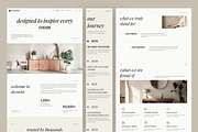 Home Decor Website UI Figma Template, an UI Kit Template by peterdraw (Thumbnail 3 of 7)
