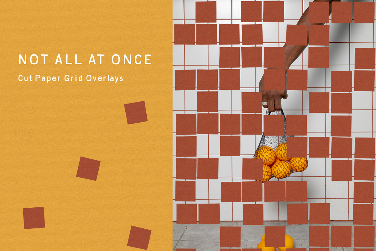 Not All at Once: Paper Grid Overlays, a Texture Graphic by alonahaidash (Photo 11 of 16)