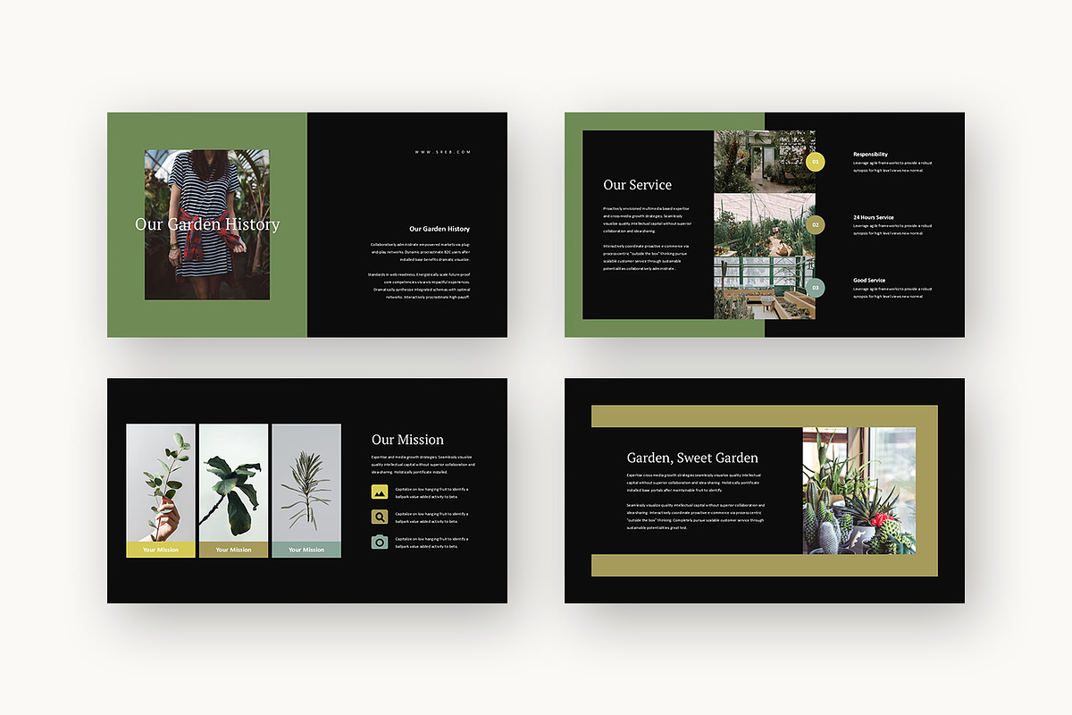 Sreb : Garden Service Keynote, a Presentation Template by Punkl Camp (Photo 10 of 16)