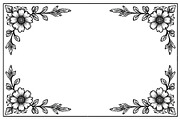 Elegant Floral Border Vector Set, an Illustration by Gfx_Store (Thumbnail 7 of 9)