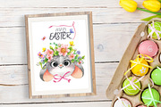 Happy Easter watercolor set, a Background Graphic by KatBranchArt (Thumbnail 6 of 7)