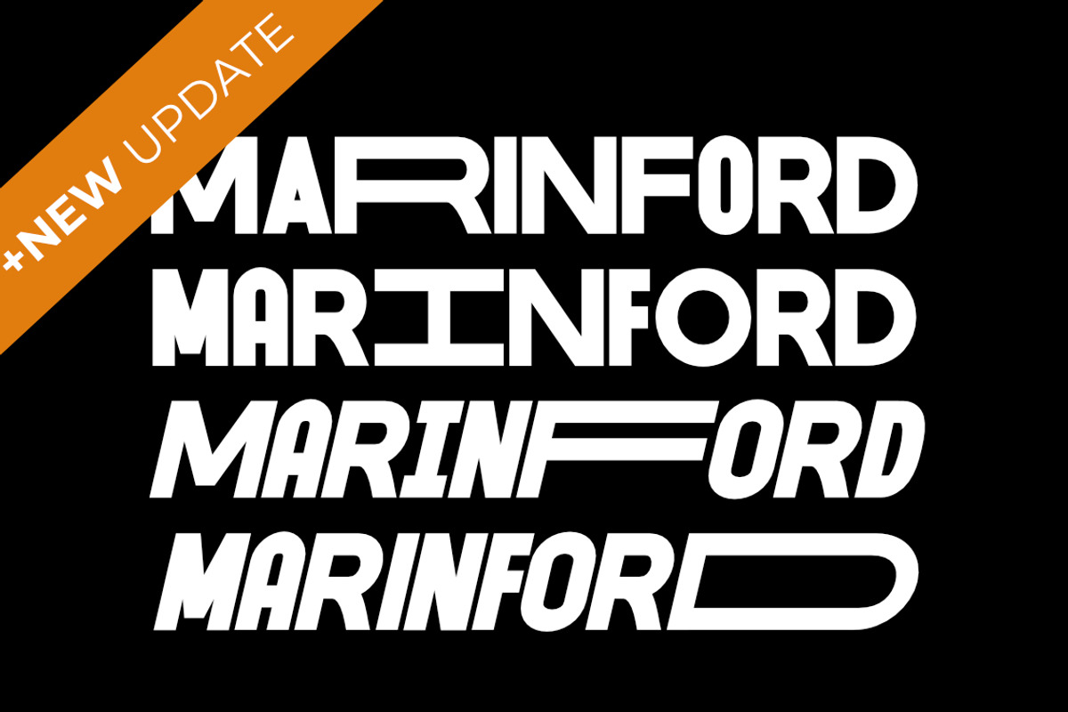 Marinford Modern Bold Logo Font