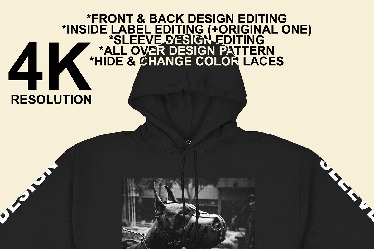 Hoodie Mockup Gildan GI18500, a Hoody Mockup by Infinity Mockups (Photo 2 of 6)