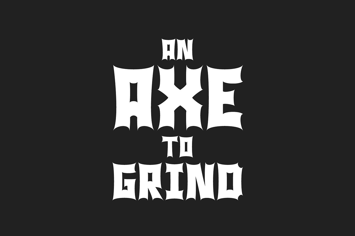 Monsta Rocka - a monster rocker font, a Font by Little Type Factory (Photo 10 of 14)