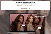 Roseliane - Luxury Hair Wigs Shopify, a Shopify Template by AtelierDuVow (Thumbnail 2 of 10)