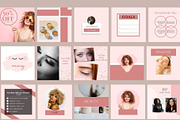 200 Editable Beauty and Skincare soc, a Social Media Template by MORION (Thumbnail 5 of 7)