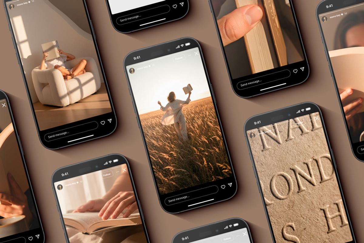 Reading Rituals Content Pack, a Social Media Template by MONO KEY STUDIO (Photo 3 of 7)