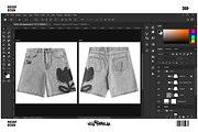 Pants Mockup Streetwear, a Bottom Mockup by NYCTHOPILIA STUDIO (Thumbnail 4 of 8)